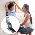 MEELYHOME 2Meter Wall Mounted Stadiometer Height Measuring Tape with Self Locking Feature and Wall Plate