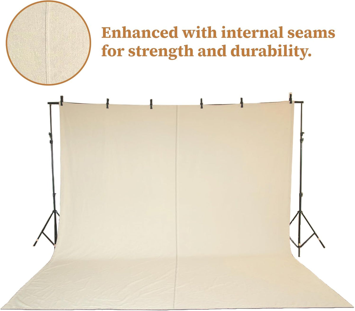Canvas Painters Drop Cloth (Size 9 x 12 Feet - Pack of 2) - Pure Cotton Paint Drop Cloth for Painting, Curtains