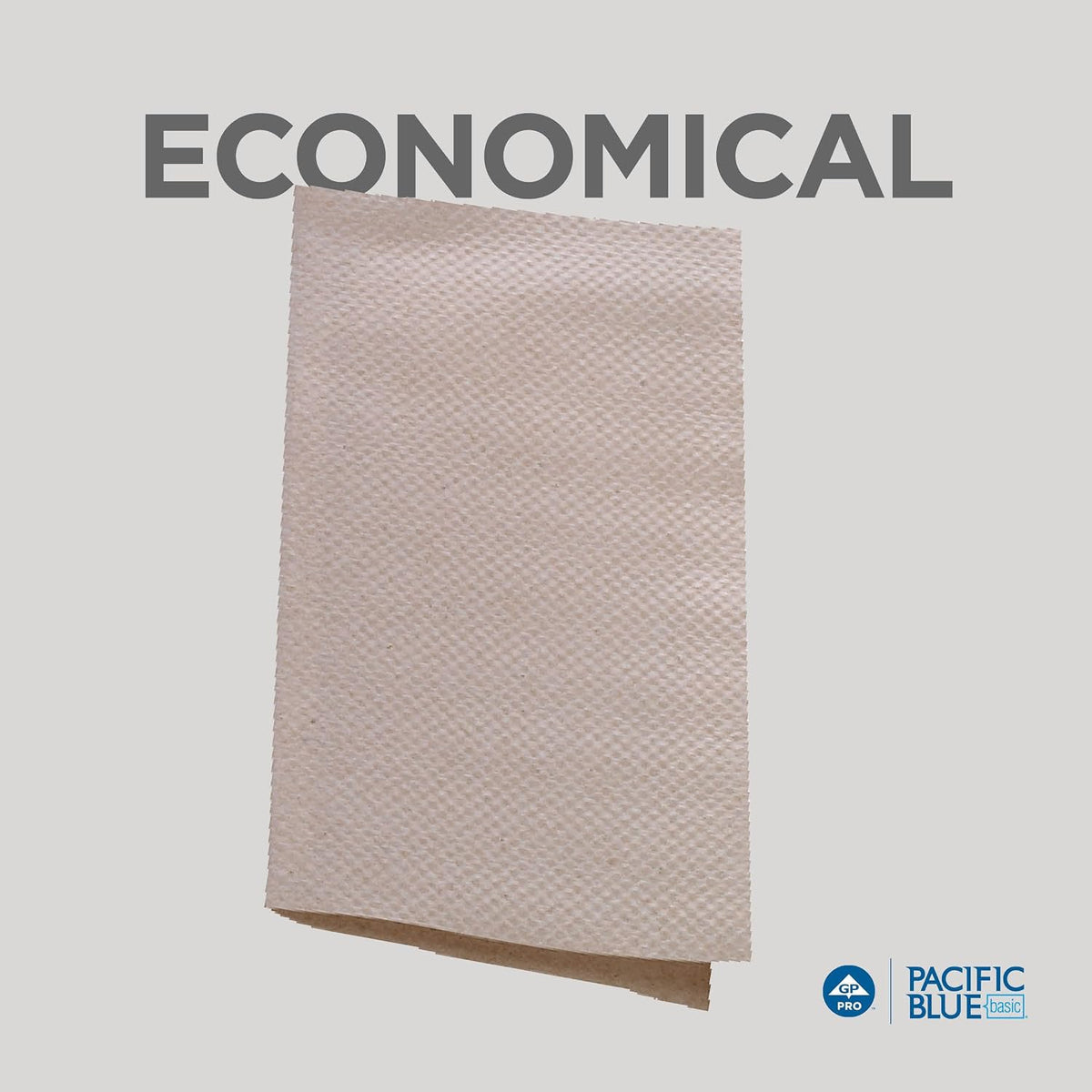 Pacific Blue Basic S-Fold Recycled Paper Towels by GP PRO (Georgia-Pacific), Brown, 23504, 250 Towels Per Pack, 16