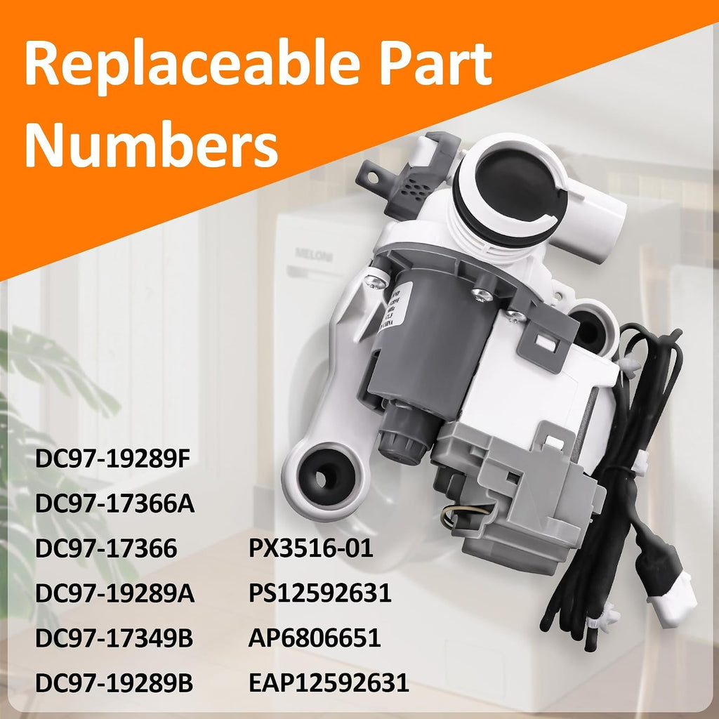 WA52M7750AW/A4 WA52M8650AV/A4 Washer Drain Pump Motor Fit for Sam-sung