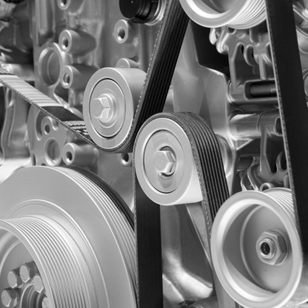uxcell 900J10 PJ V-Ribbed Belt 10 Ribs 90" L x 0.92" W x 0.14" H, EPDM