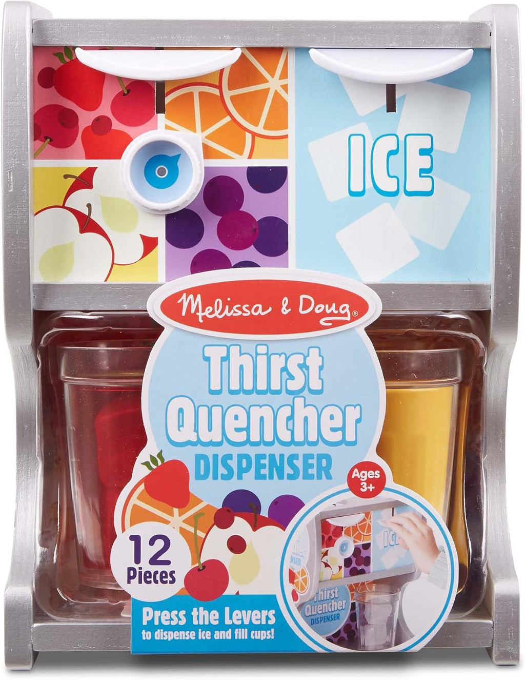 Melissa & Doug Thirst Quencher Wooden Drink Dispenser