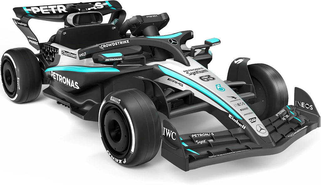 12V Licensed Mercedes-AMG F1 W16 Ride on Car, Ride on Toys with Remote Control, 70W Power Output, LED Lights & Music