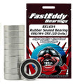 8X16X4 Rubber Sealed Bearing 688/W4-2RS 10 Units