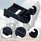 X-Change Coupler Bracket mini Excavator Bucket Mount attachments Quick Attach for Bobcat E Series Black-Coating Steel Attach Coupler