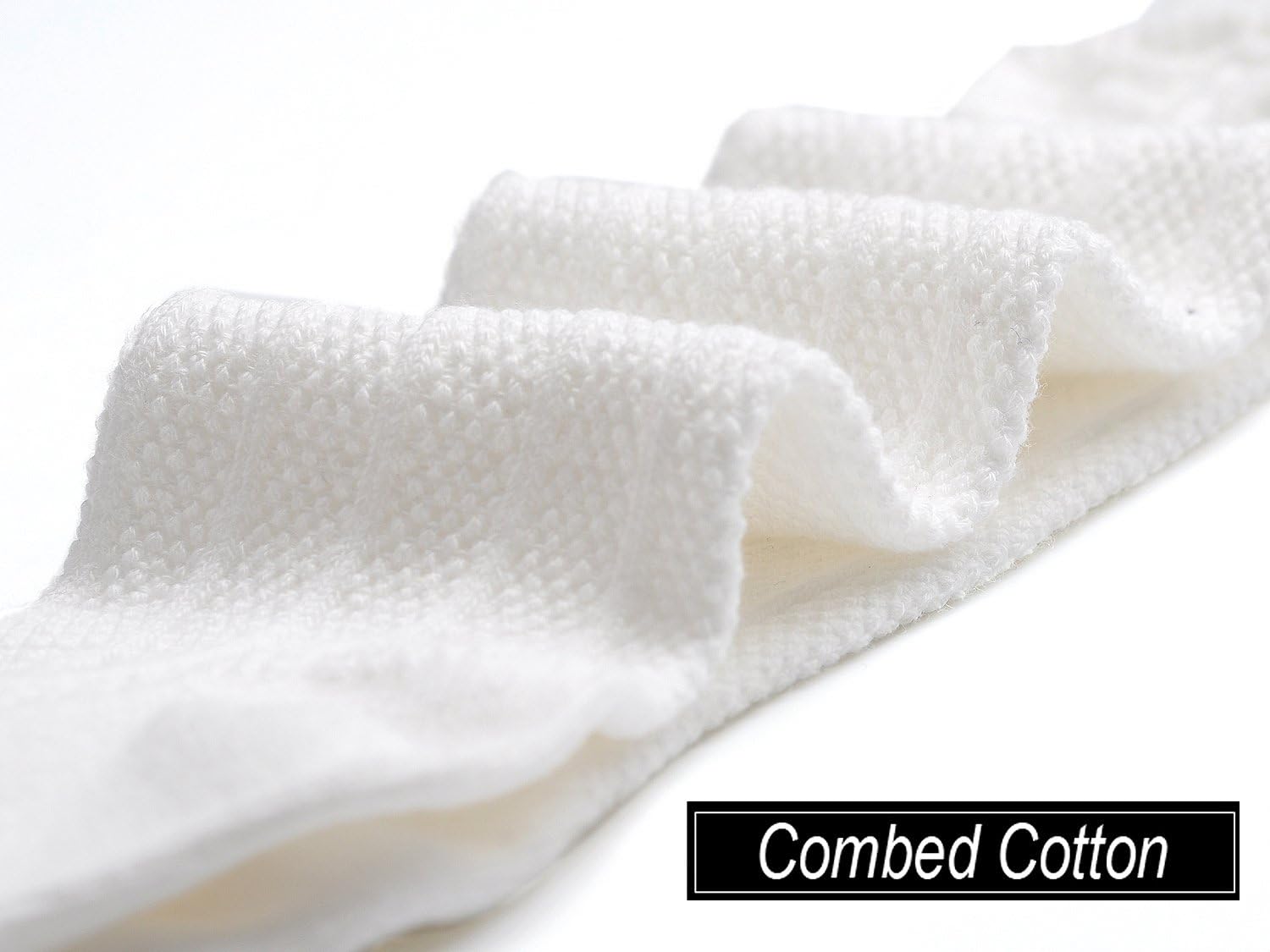 Baby Knee High Socks - Newborn Baby Girl Ruffle Socks,Seamless Baby Stockings,Cotton Rich Over the Knee Sox 12-36