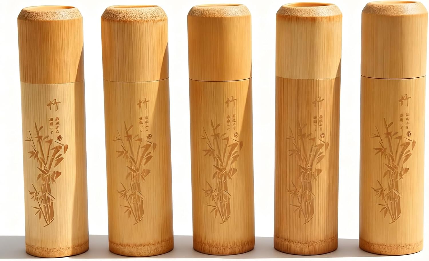 Small Bamboo Scattering Urn Tube, Ashes Biodegradable Scattering Cremation ECO Biodegradable Friendly Mini Spreading