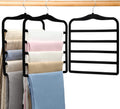Closet Organizers and Storage,3 Pack Organization and Storage Pants-Hangers-Space-Saving,Velvet Hanger for Dorm Room