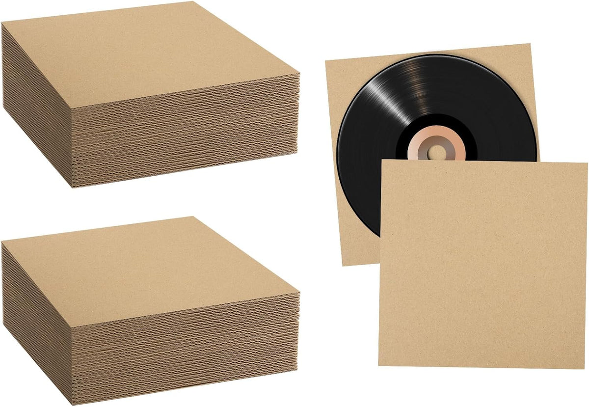 Mat Board Center 50 Pack 12.4" Corrugated Cardboard Sheet LP Mailer Inserts