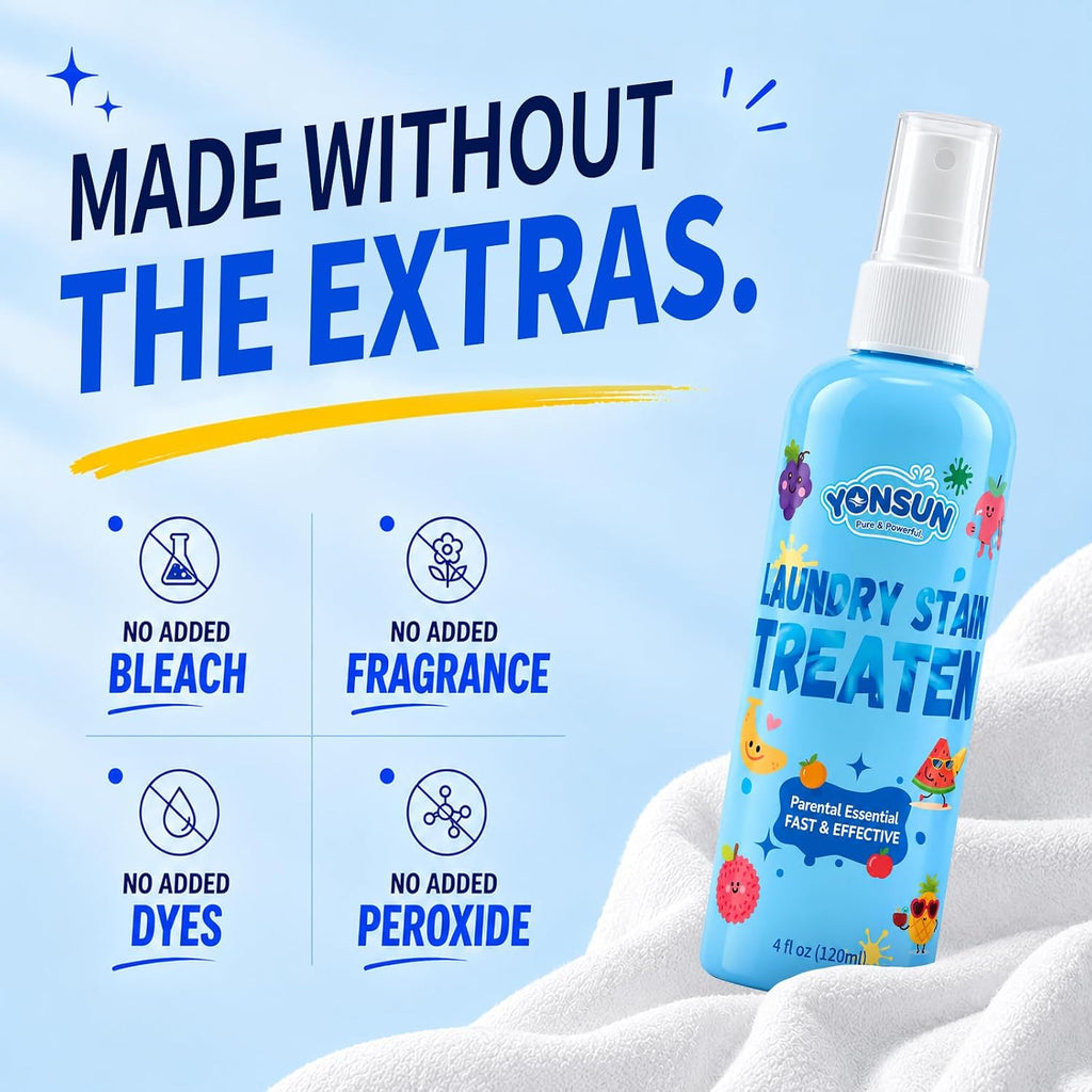 Laundry Stain Remover Spray - 4 fl oz, Baby & Family Laundry Care