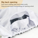 6 Pack Reusable Cloth Diapers 3.0 for Babies Girls Newborn, One-Size Adjustable Baby Diaper, Durable Stitching, Back