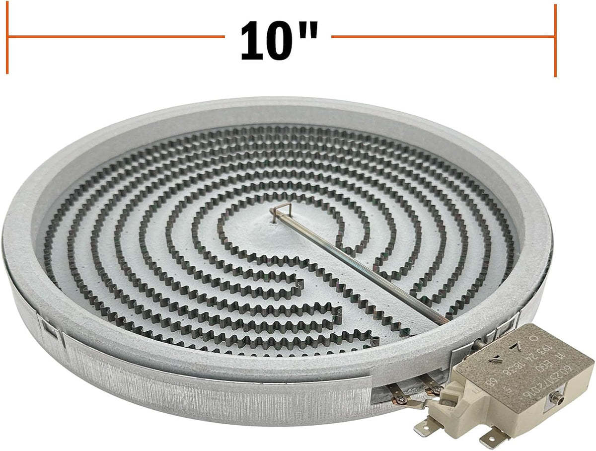 MEE62385101 10" Radiant Surface Heating Element 2500watt OEM Replacement Parts for LG Range/Stove/Ovens