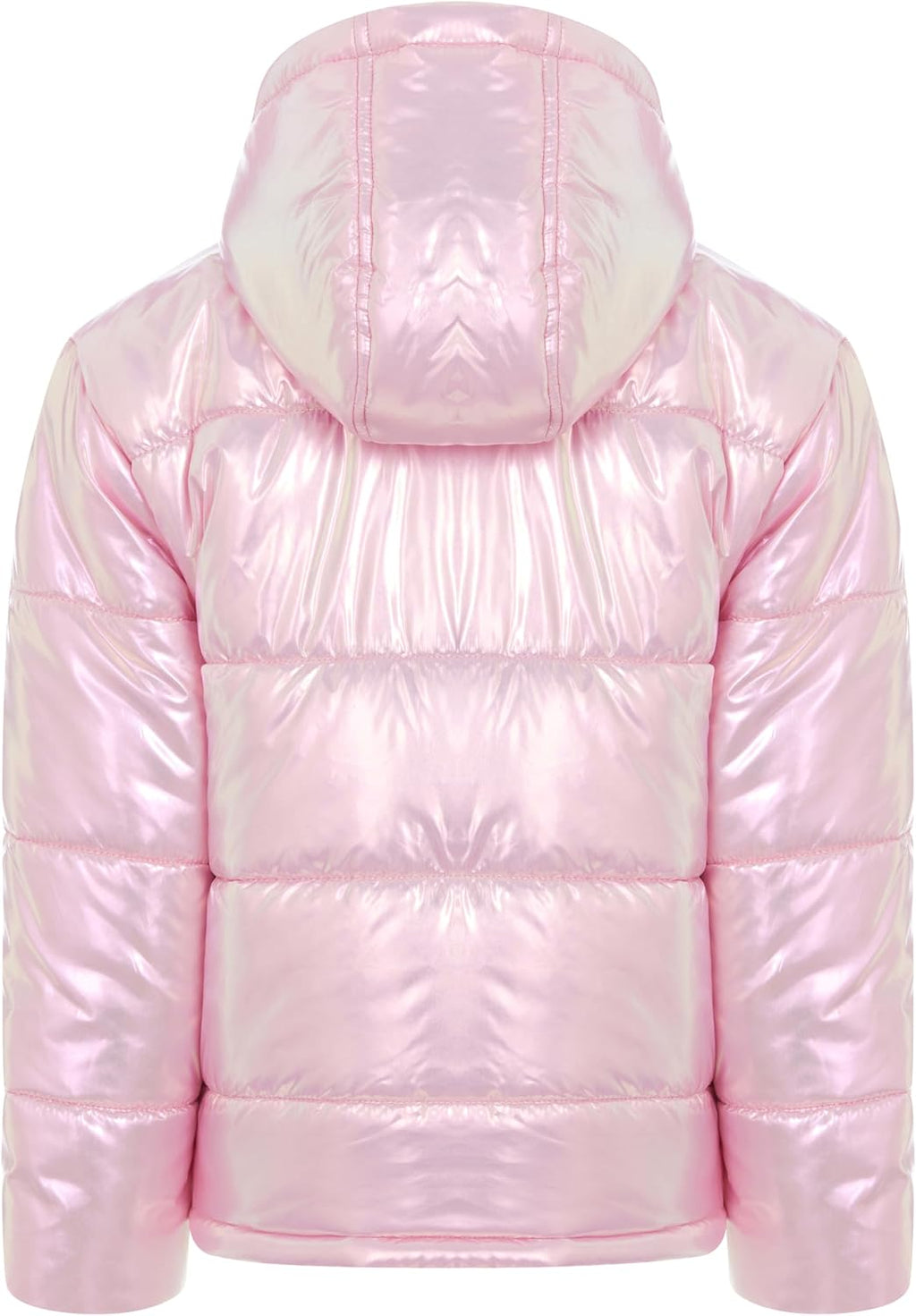 Girls Hooded Zip Up Puffer Jacket Little Kid to Big Kid Sizes (5-14-16)