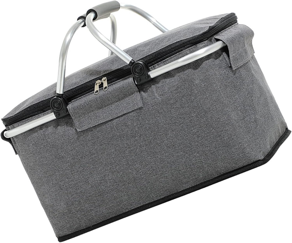 Insulated Cooler Basket Foldable Large Capacity for