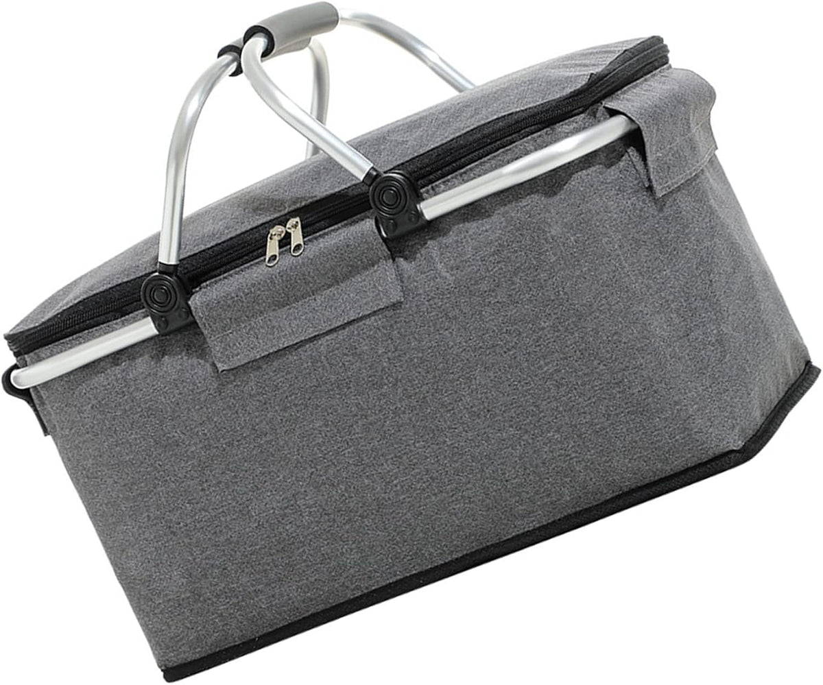 Insulated Cooler Basket Foldable Large Capacity for