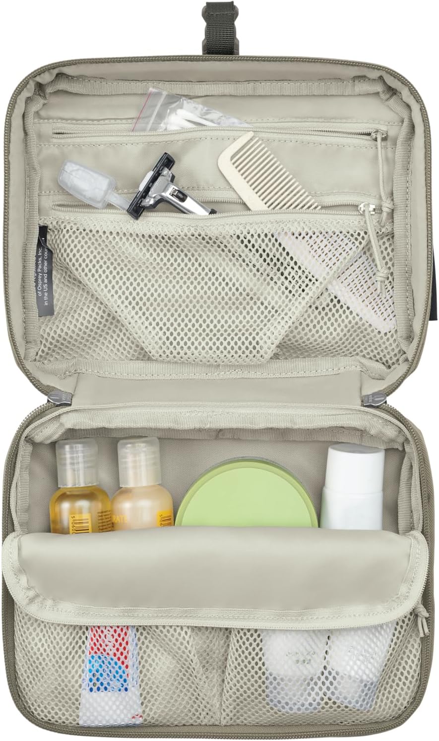 Osprey Daylite Hanging Toiletry Kit, Tan Concrete