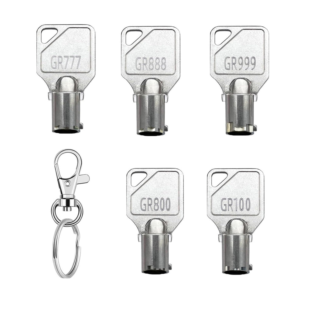 GR777 GR800 GR888 GR100 GR999 Washer Dryer Key Set for Speed Queen-5 Pcs