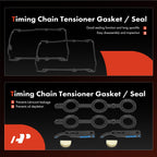 A-Premium Engine Timing Chain Kit w/VVT Sprocket Compatible with Audi