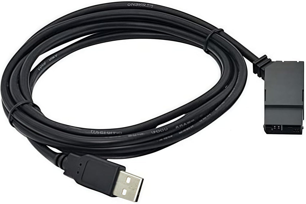 USB PLC Programming Cable for Siemens Logo! Series, Isolated Interface, for 6ED1057-1AA01-0BA0 Replacement. 8 FT