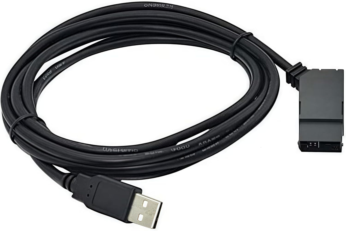 USB PLC Programming Cable for Siemens Logo! Series, Isolated Interface, for 6ED1057-1AA01-0BA0 Replacement. 8 FT