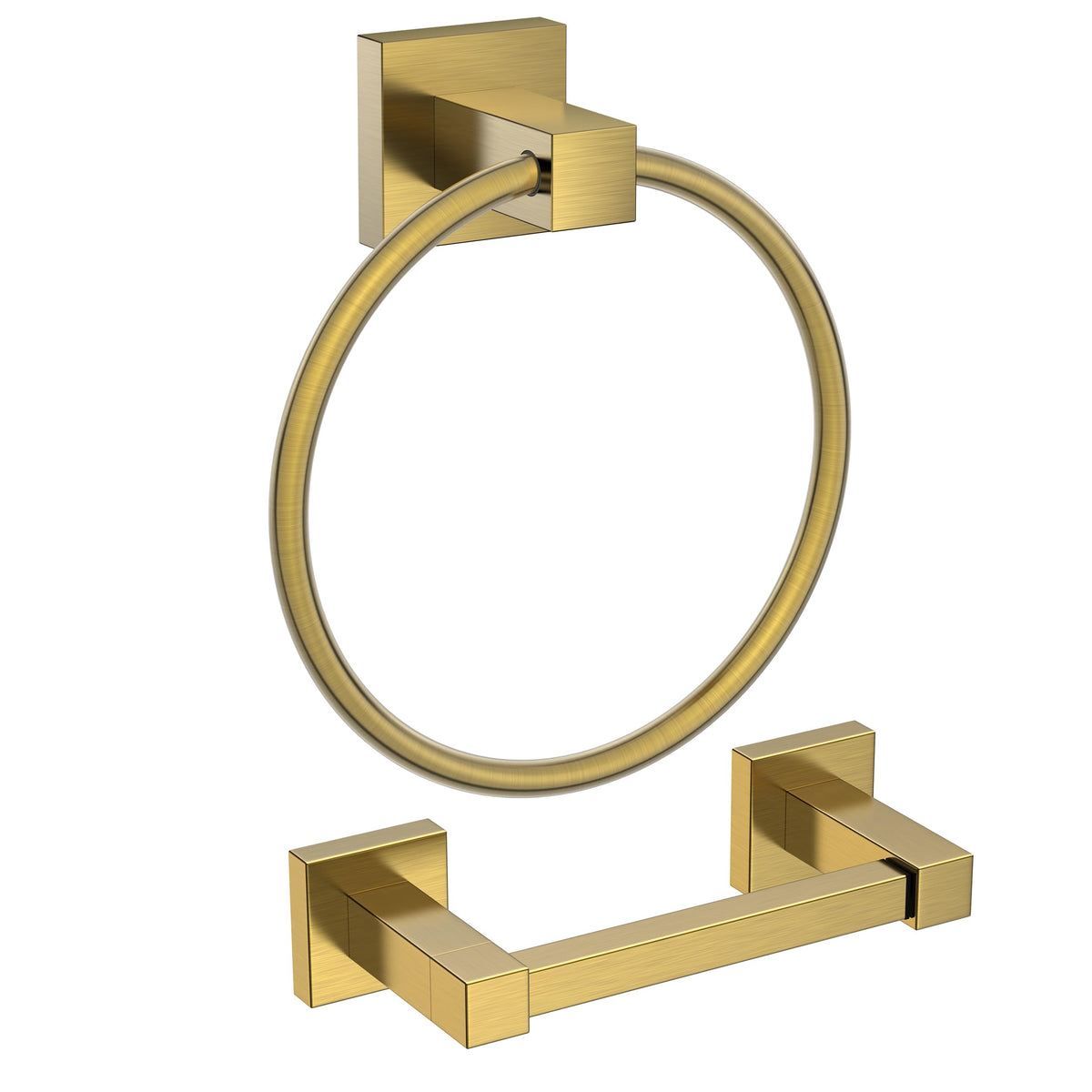Toilet Paper Holder and Towel Ring Set, Bathroom Accessories Set