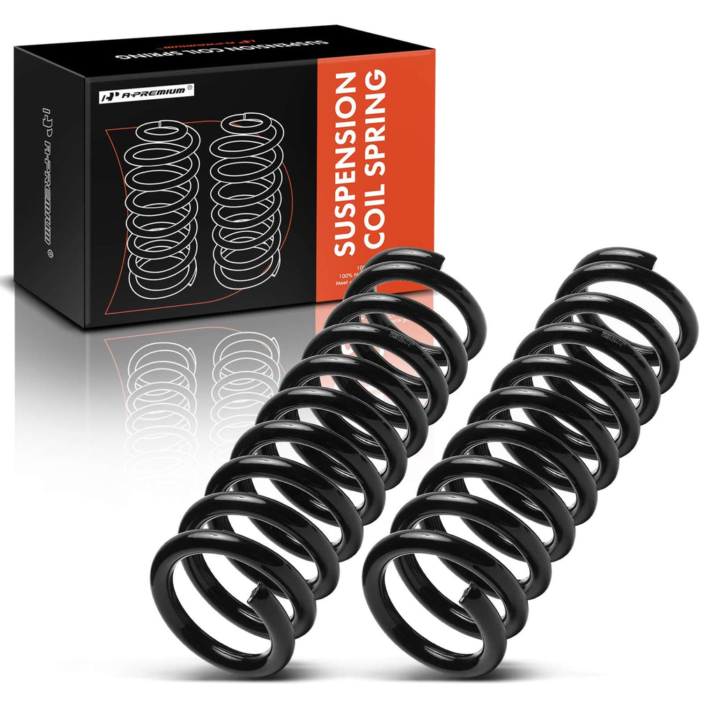 A-Premium 2-Pack Front Suspension Coil Spring Set Compatible with Nissan