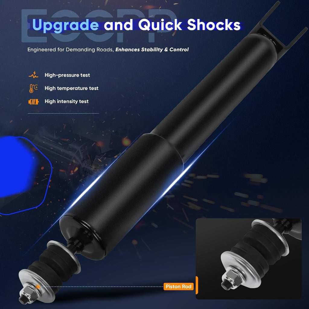 Shocks, ECCPP 2x Front Shocks Absorbers for Chevy Avalanche 1500 2002-2006