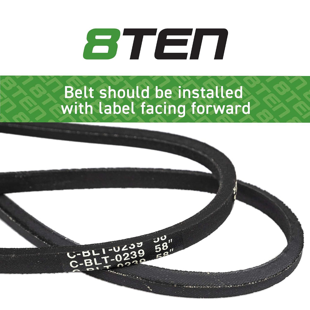 8TEN Drive Belt for MTD Cub Cadet 754-0434 954-0434