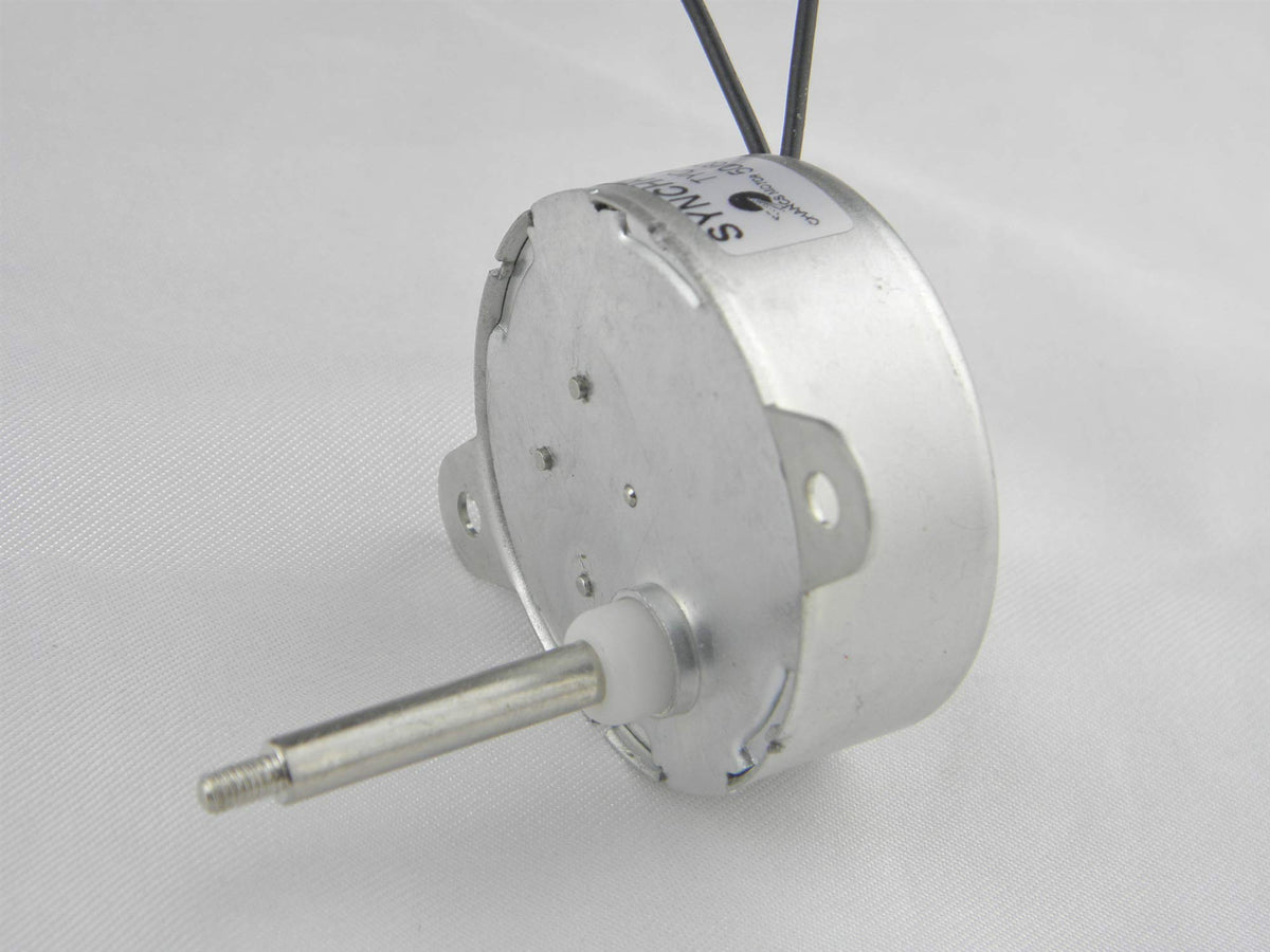 CHANCS TYC40 Small Synchronous Motor 12V 5RPM AC Shaft 35mm for for Fiber Optic Christmas Ornamen (2PCS)
