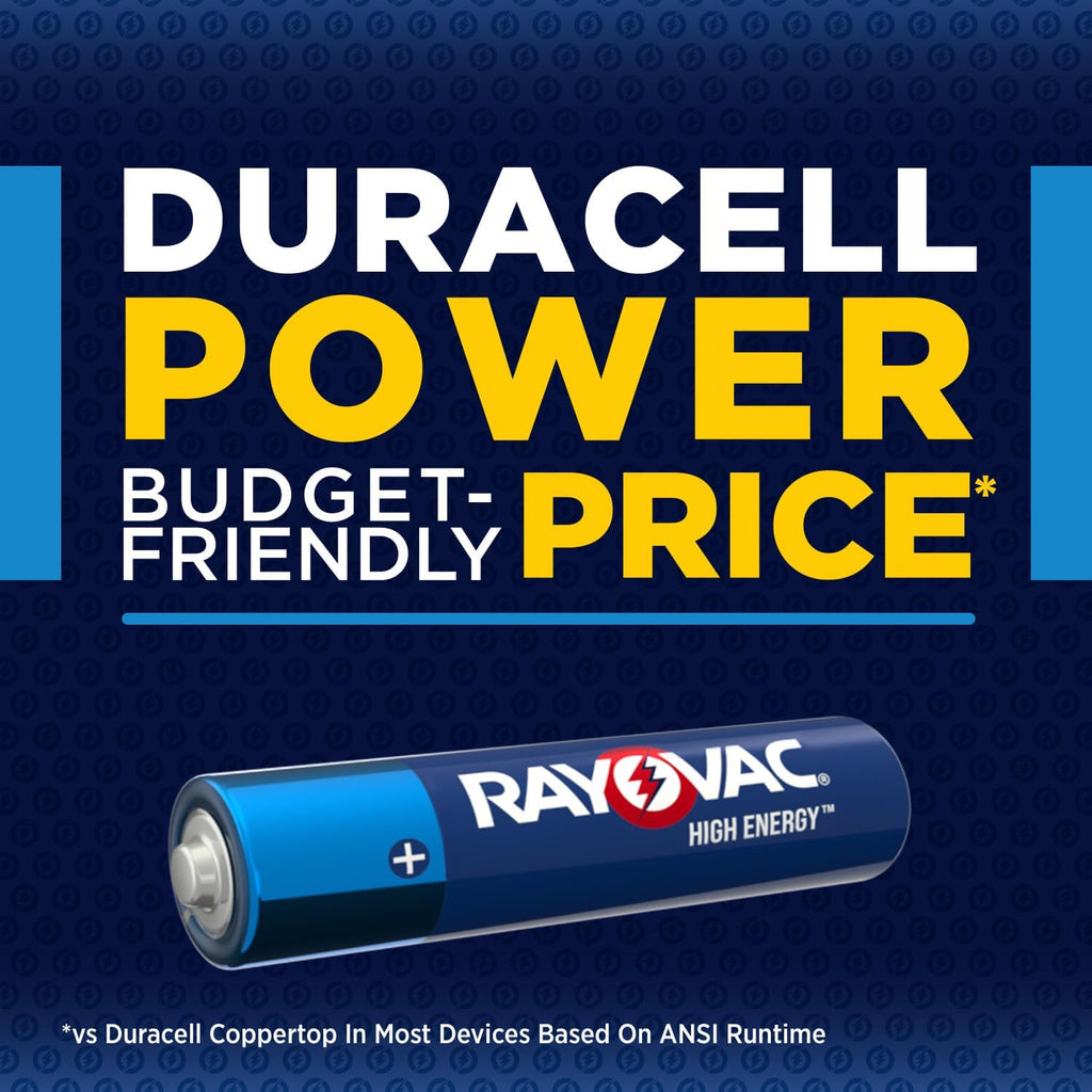 High Energy AAA Batteries (60 Pack), Alkaline Triple A Batteries | Alkaline, Triple A