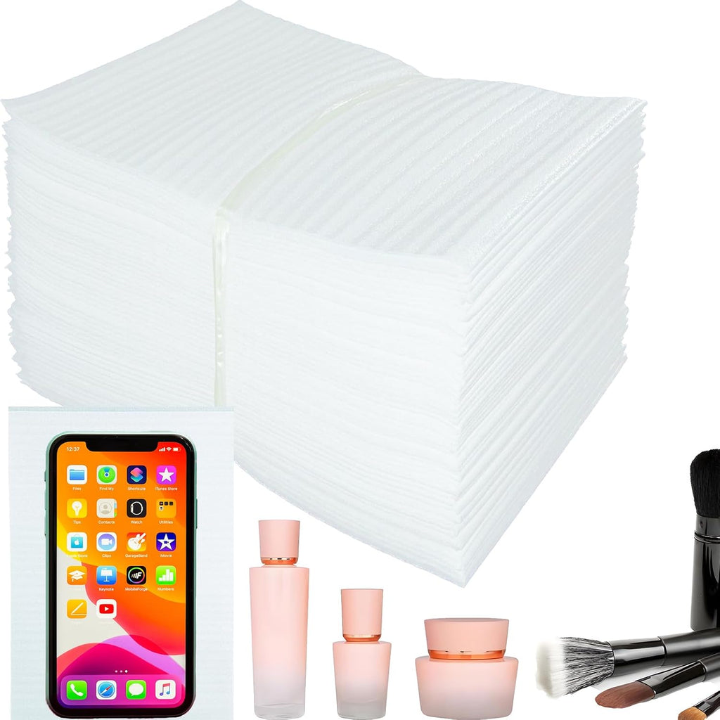 Cushion Foam Wrap Pouches for Moving(50 Pack 5"x8'')