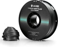 1.75mm Black ePA-CF Carbon Fiber Filled Nylon Filament 1KG (2.2lbs) Spool for 3D Printer