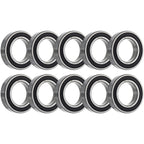 NICHE Wheel Bearing 6008-2RS 40x68x15mm Single Row Deep Groove 10 Pack