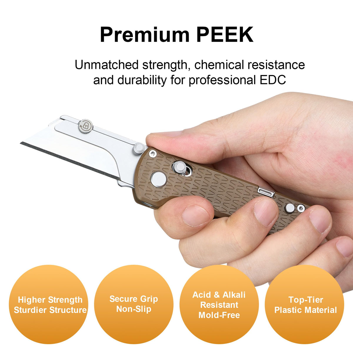 U1 Pro Multitool Folding Utility Knife with Folding Screwdriver