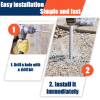 20 Pack 5/8 x 8 Concrete Anchors and Screw Kits Galvanized