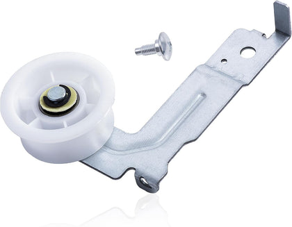 [Upgraded Dual Ball Bearings] BlueStars DC93-00634A Dryer Idler Pulley | with Sturdy Clip - For Samsung Dryers
