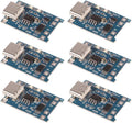6PCS TP4056 Type-C USB Charging Module 5V 1A 18650 Lithium Battery Charging Board Power Charger Board with Protection