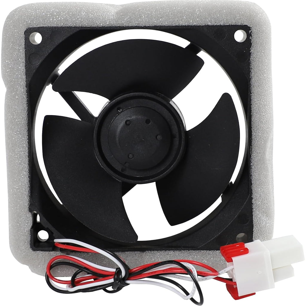 Refrigerator Evaporator Fan Motor Compatible with Samsung Model Part Numbers RF30HBEDBSR/AA RF30HDEDTSR/AA RF30KMEDBSG/AA RF30KMEDBSR/AA RF30HBEDBSR/AA-0001