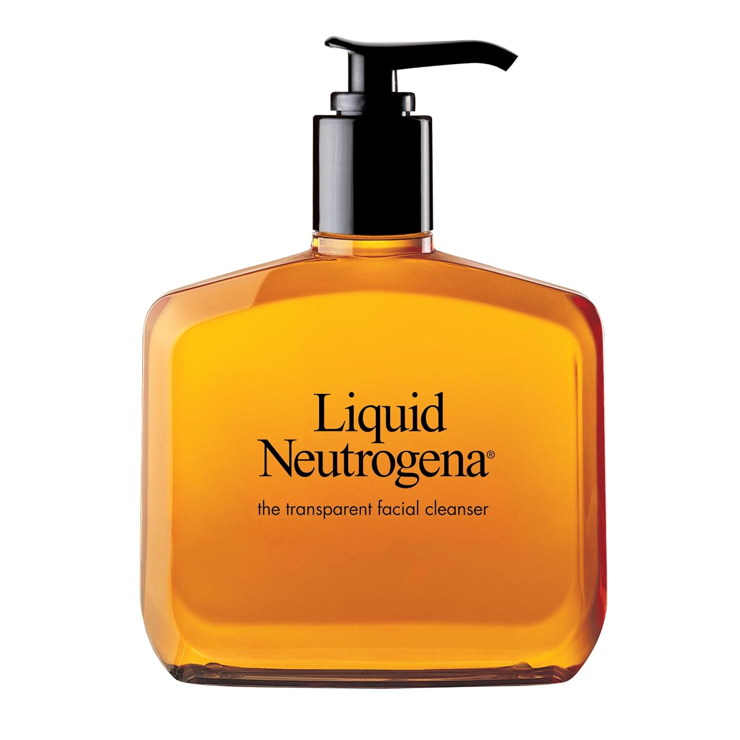 Liquid Gentle Foaming Face Wash with Glycerin, Oil-Free & Hypoallergenic Skin Care Cleanser, Fragrance-Free