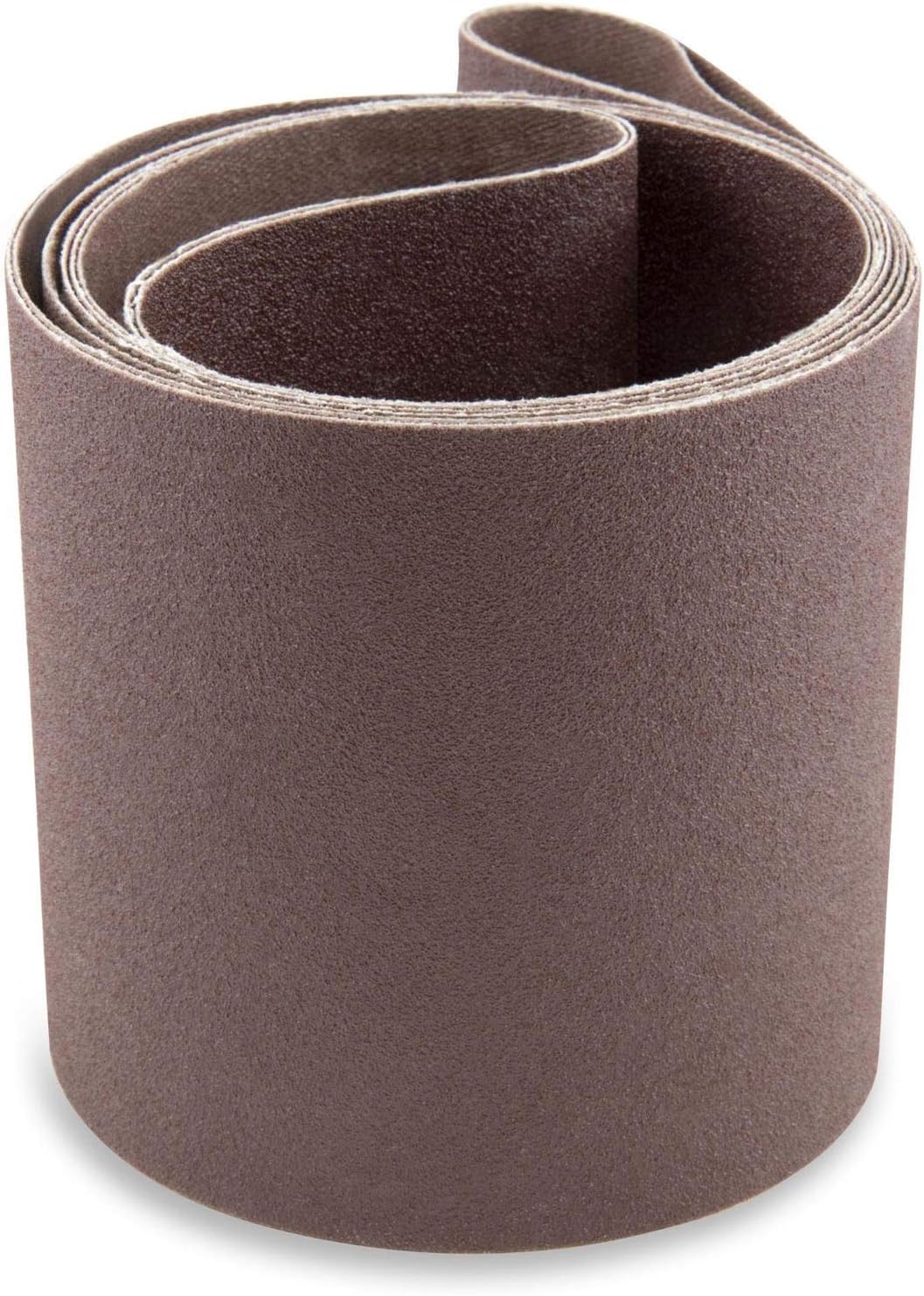 Red Label Abrasives 6 X 89 Inch 80 Grit Aluminum Oxide Multipurpose Sanding Belts for Woodworking, Leather, Rubber, Plastic & Light Metal Working, Belt Sander Paper 2 Pack