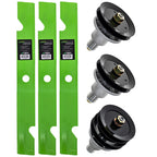 8TEN Blade Spindle Kit for Exmark 103-9076 103-6403 60 Inch Deck