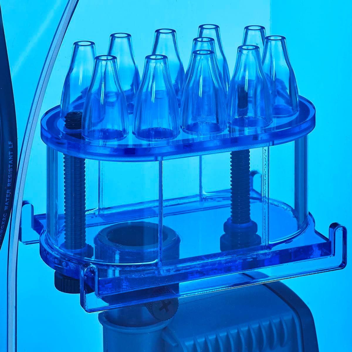 Hang On Back Protein Skimmer for Saltwater Aquariums HOB-1.5, Up to 75 Gallon Fish Tank Filtration, Hang On External