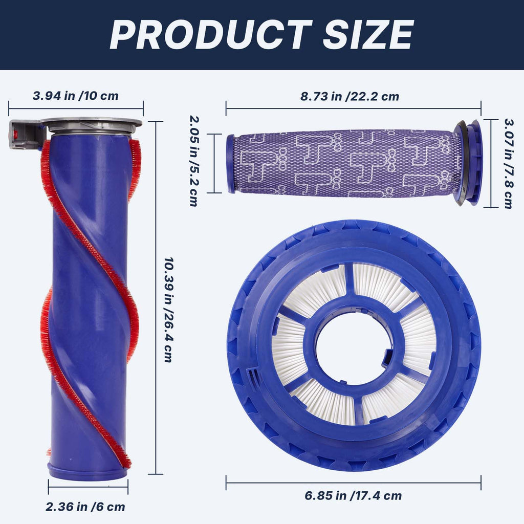 Doule King Replacement for Dyson DC41 Rollar Brush and Filter