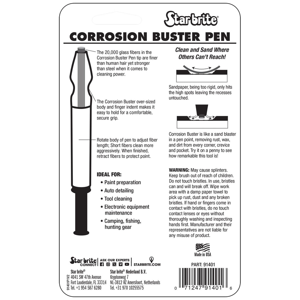 Corrosion Buster Pen - Rust & Corrosion Removal Tool