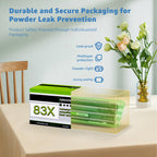 83X Black Toner Cartridge Compatible Replacement for HP CF283X