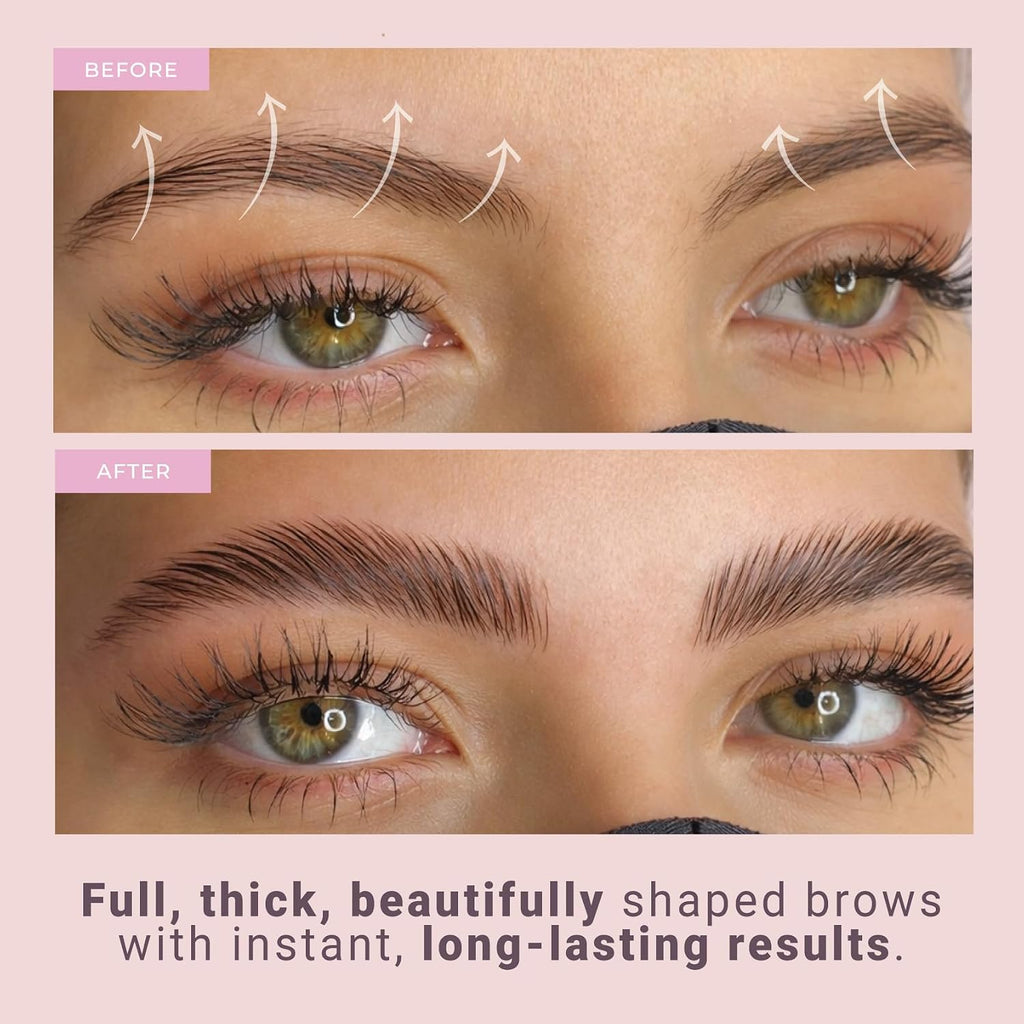 Brow Lamination Kit with Glue Balm | Professional Eyebrow Lamination Kit with Keratin Conditioning | DIY Eye Brow