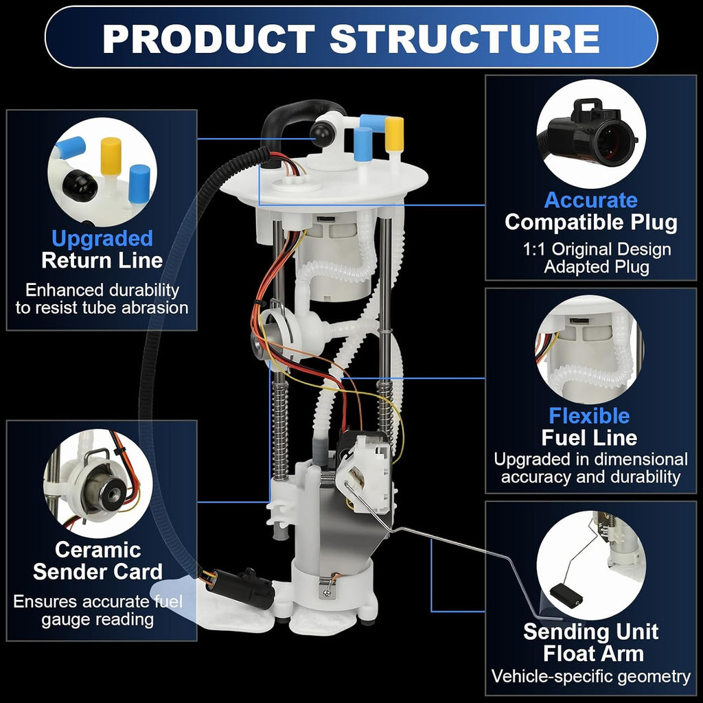 E2295M NTLTPYY Electric Fuel pump compatible with Ford Ranger 2001-2003