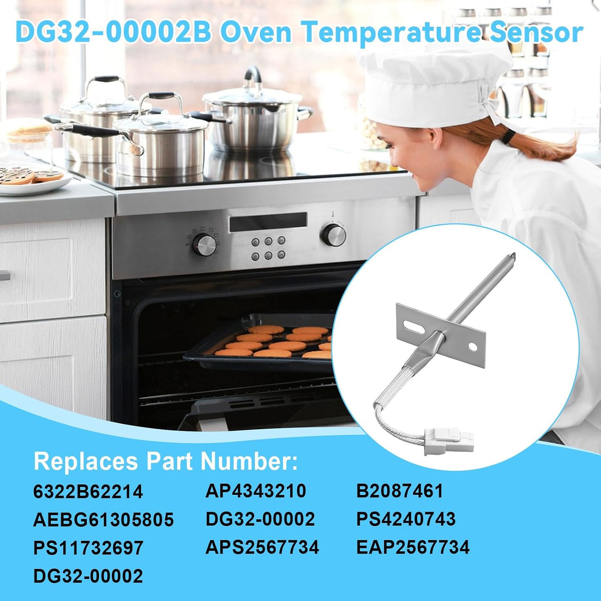 DG32-00002B Range Oven Temperature Sensor Probe Oven Temperature Sensor