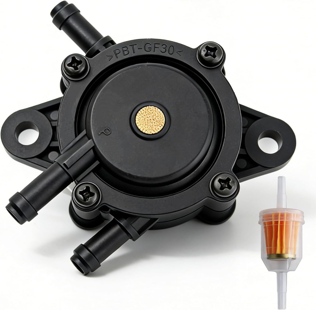 Fuel Pump w/Fuel Filter LT1045 LT1050 Replacement for Cub Cadet LT1042 LT1018 LTX1050 LT1046 LT1024 RT65 LTS1550 GT1554VT LT2180 LT1022 LTX1042 Lawn Tractor