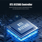 GLOTRENDS LE8105 2.5Gb PCIe Network Card, RJ45 Ethernet NIC, Low Profile